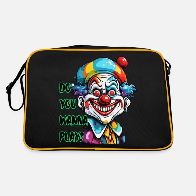 Clown / Cirque / Carnaval / Carnaval / Ludique Sac Retro