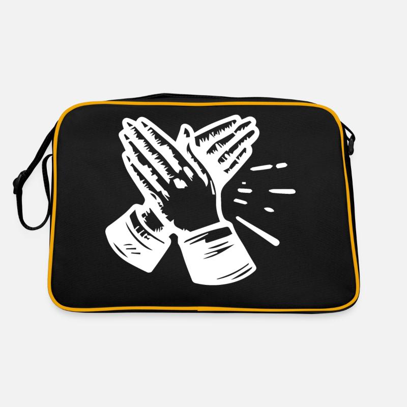 Hands Applause Clapping Retro Bag