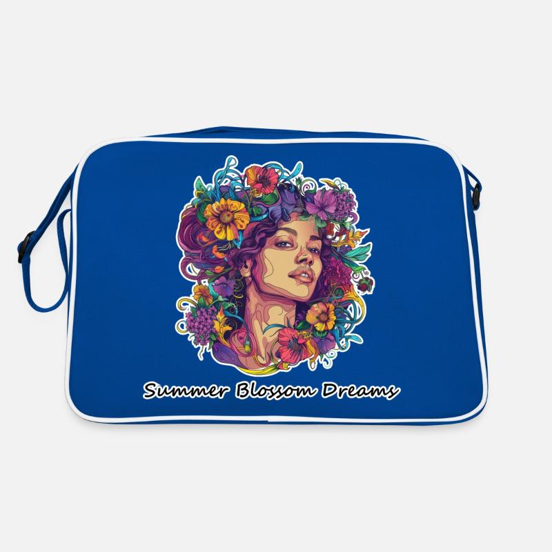 Rêves de fleurs d’été Sac Retro