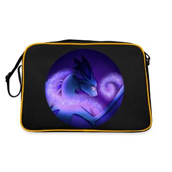 Stardust Dragon - Retro Bag - black/gold - Back