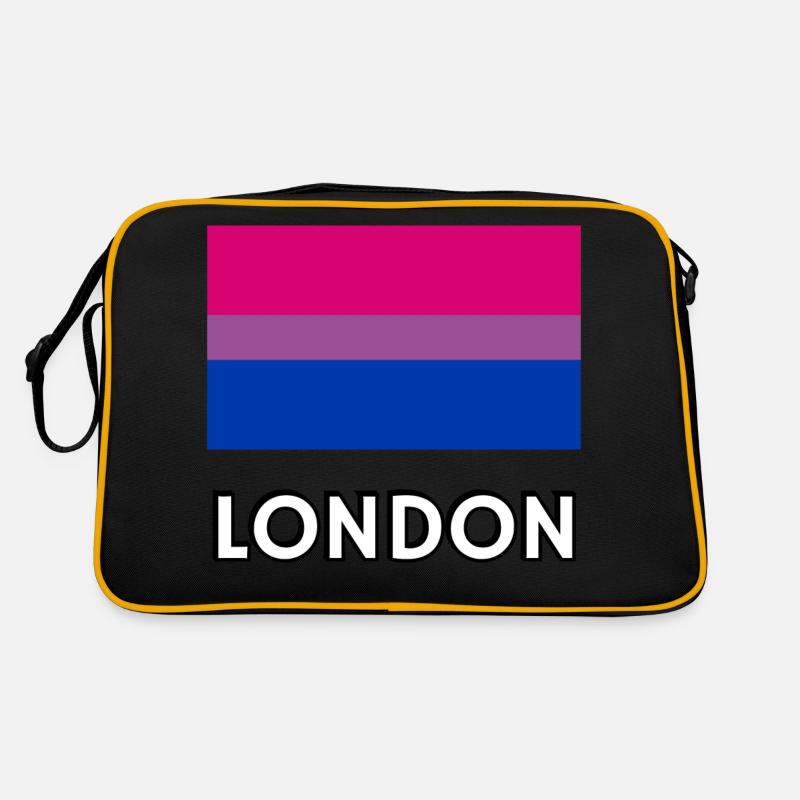 Drapeau de la Bi Pride de Londres Sac Retro