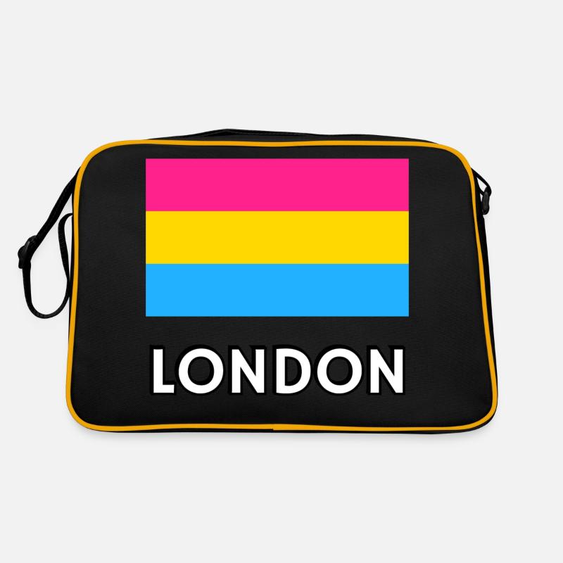 Pan Pride Flag London Retro Bag