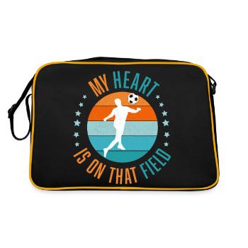 Football Passion - Sac Retro - noir/or - Dos