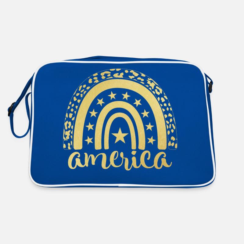 Amerika 4. Juli Retro Tasche