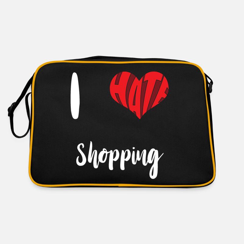 Hate Shopping Stop Hate Anti Hate Sac Retro