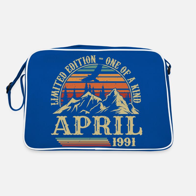 Bestes Geburtstagsgeschenk April 1991 Retro Tasche