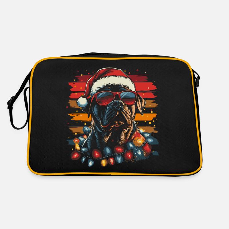 Cane Corso Cool Noël Sac Retro