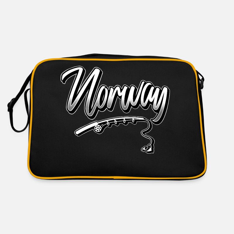 Norvège Pêche Sac Retro