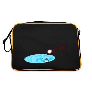 Ant - Retro Bag - black/gold - Back