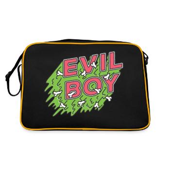 Evil Boy - Retro Bag - black/gold - Back