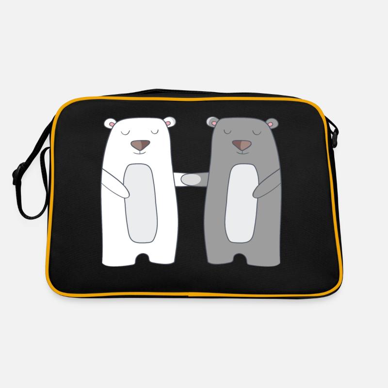 Bären Retro Tasche