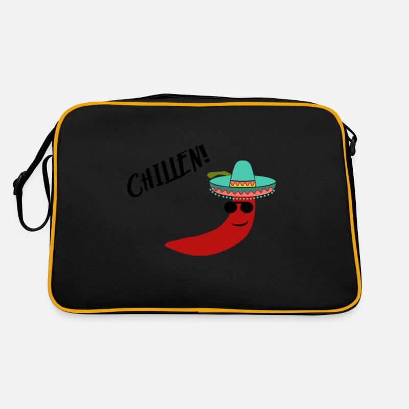 Chilli Chillen Retro Tasche