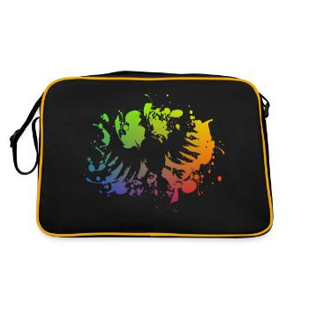Schützenfest - Vogel - Sac Retro - noir/or - Dos