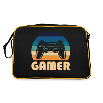 Player - Retro Bag - black/gold - Back