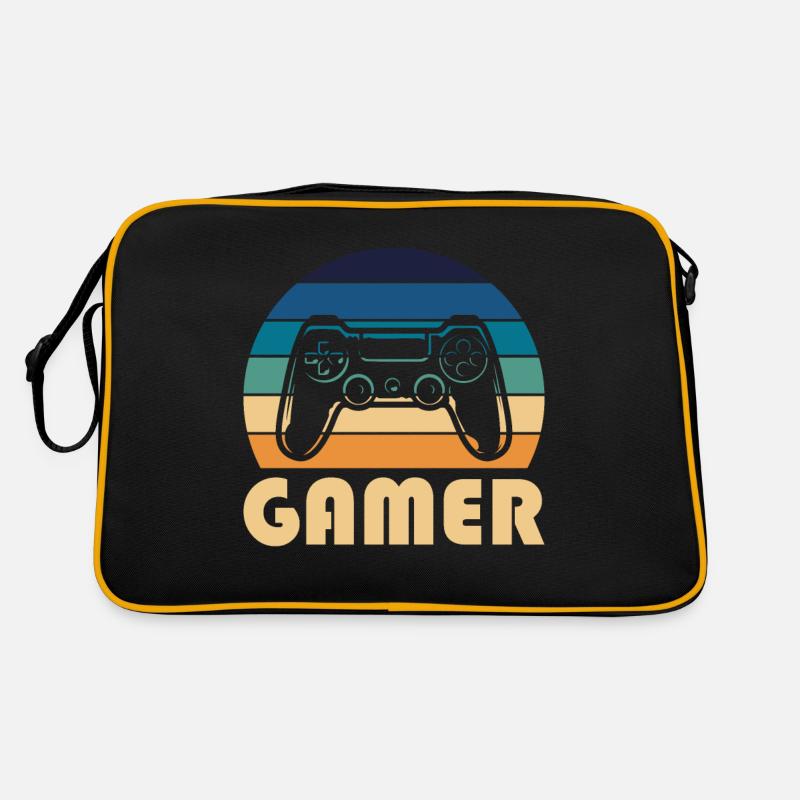 Spieler Retro Tasche