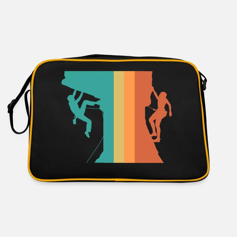 Vintage Klettern Retro Tasche