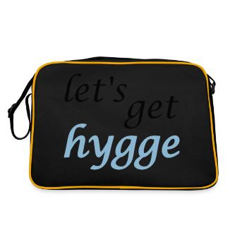 let’s get hygge - Sac Retro - noir/or - Dos