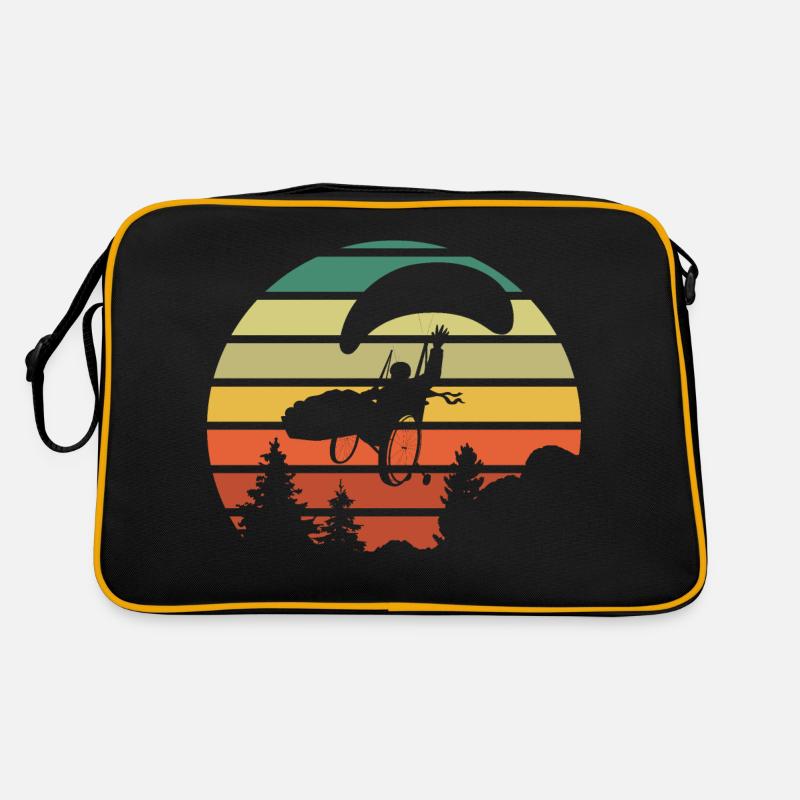 PARAGLIDING FAUTEUIL HANDICAP - Sac Retro - noir/or