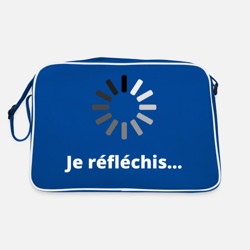 Je réfléchis Sac Retro