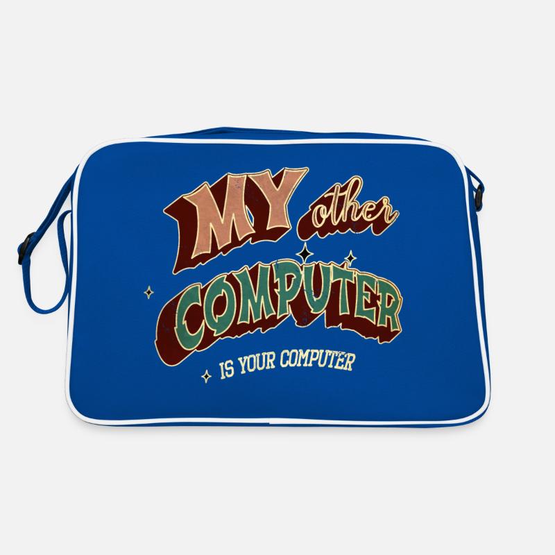 hacking coding hacking hack out glitch present Retro Tasche