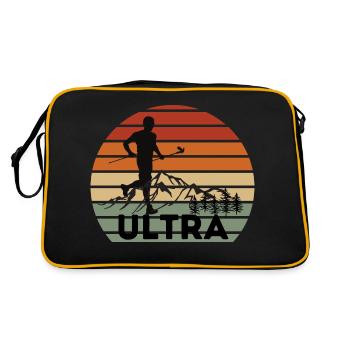 Ultra Trail Runner Sunset - Retro Bag - black/gold - Back