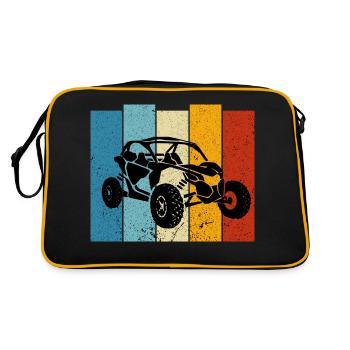 ATV UTV off road Vintage Original - Retro Bag - black/gold - Back