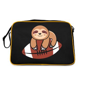Lazy - Retro Bag - black/gold - Back