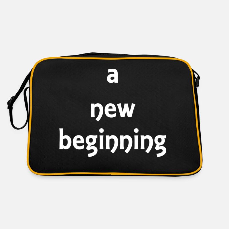 a new beginning - Proverbs - Gift Retro Bag