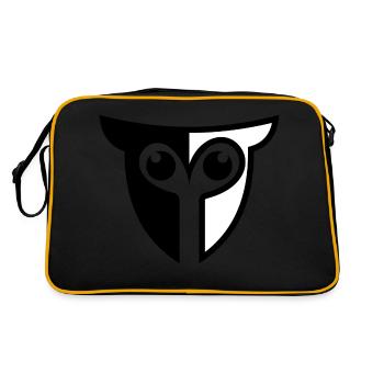 owl owl owl - Retro Bag - black/gold - Back