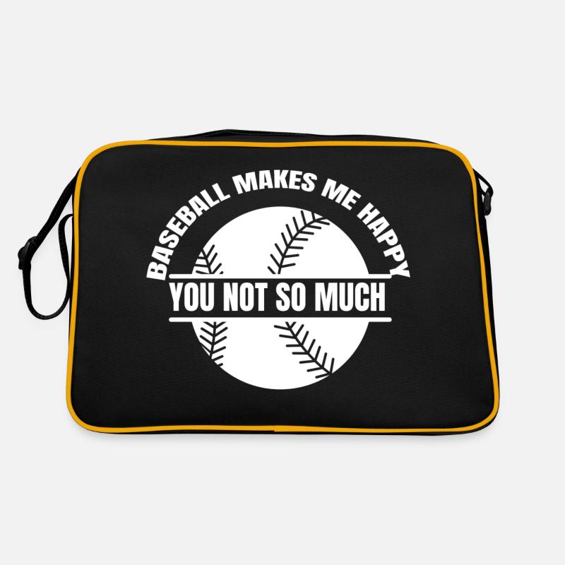 Baseball Geschenk Baseballspiel Baseballliebhaber Retro Tasche