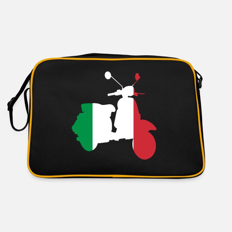 Wantodrive - Retro Tasche - Schwarz/Gold