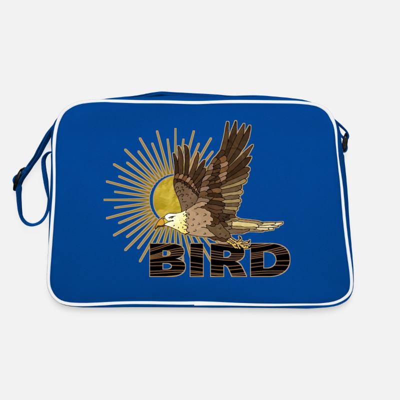 Greifvogel Retro Tasche