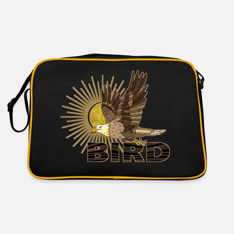 Greifvogel Retro Tasche