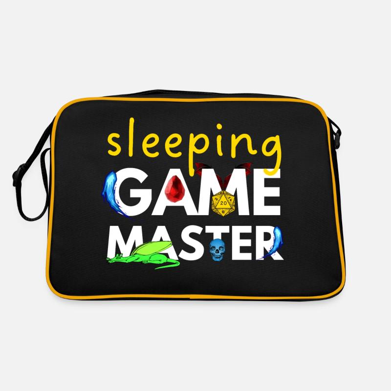 SCHLAFENDES SPIEL MASTER DRAGONS ADVENTURES RPG Retro Tasche