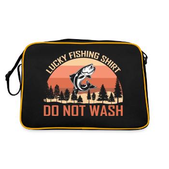 Pêcheurs Pêche Pêche Pêcheurs Pêcheurs Poisson Poisson - Sac Retro - noir/or - Dos