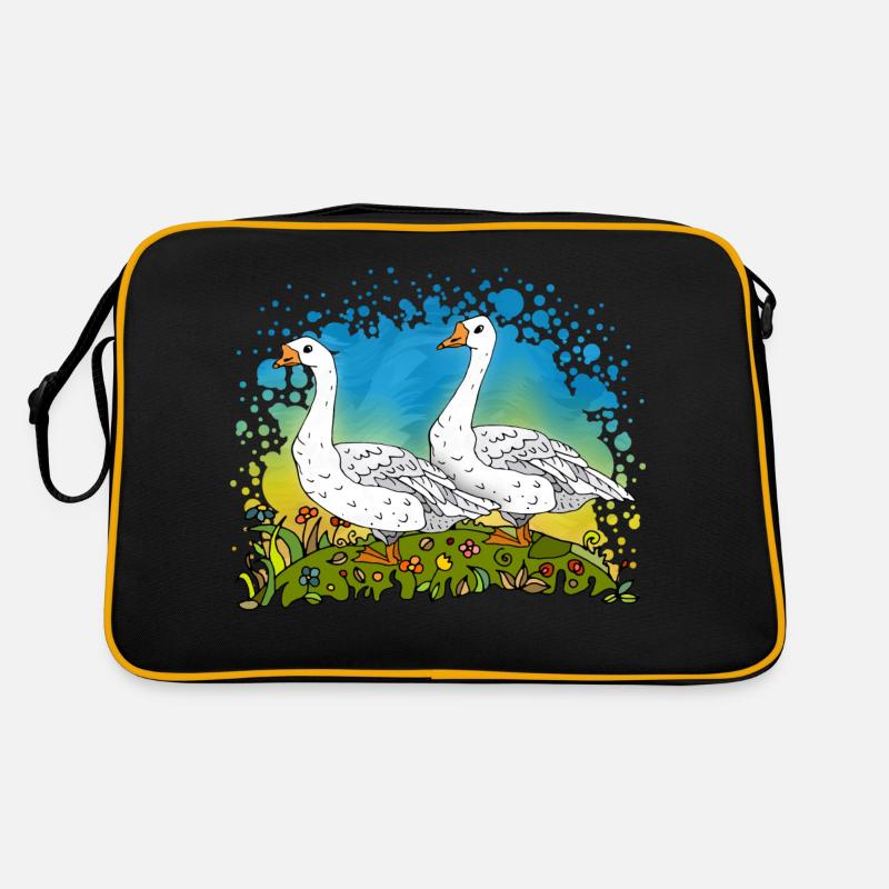 Gänse Retro Tasche