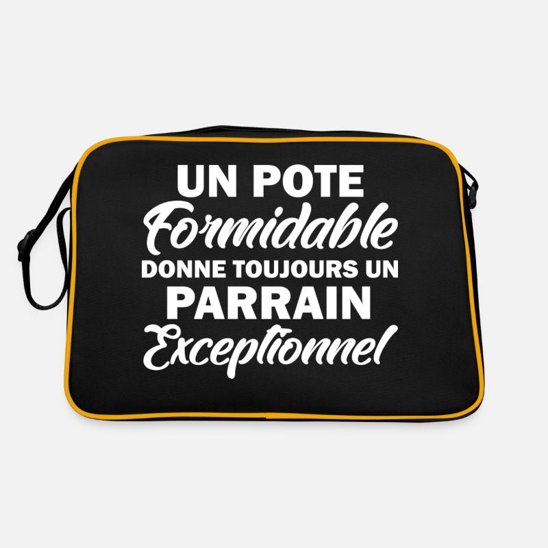 parrain exceptionnel / futur parrain Sac Retro