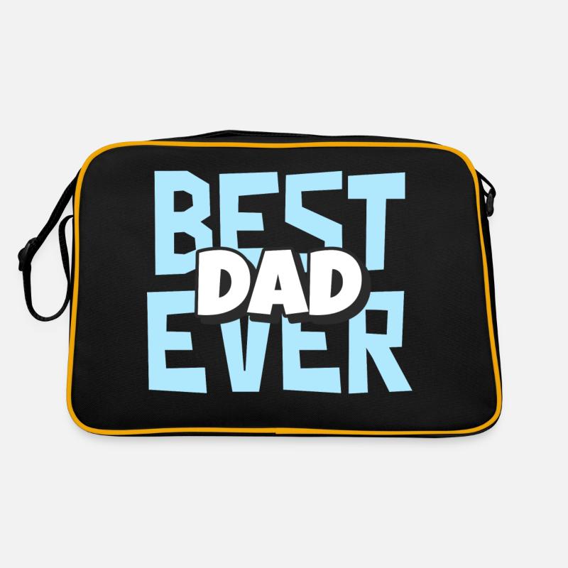 Bester Vater aller Zeiten Retro Tasche