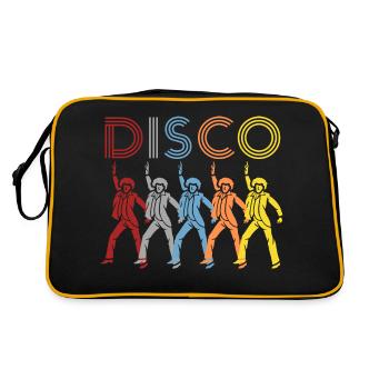 Disco - Retro Bag - black/gold - Back