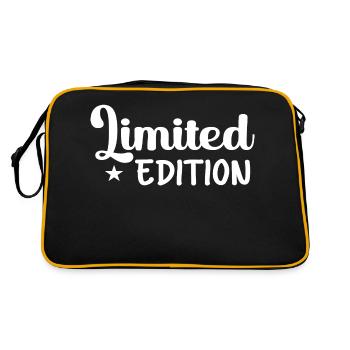 Limited Edition Begrenzte Limitierte Auflage - Retro Bag - black/gold - Back