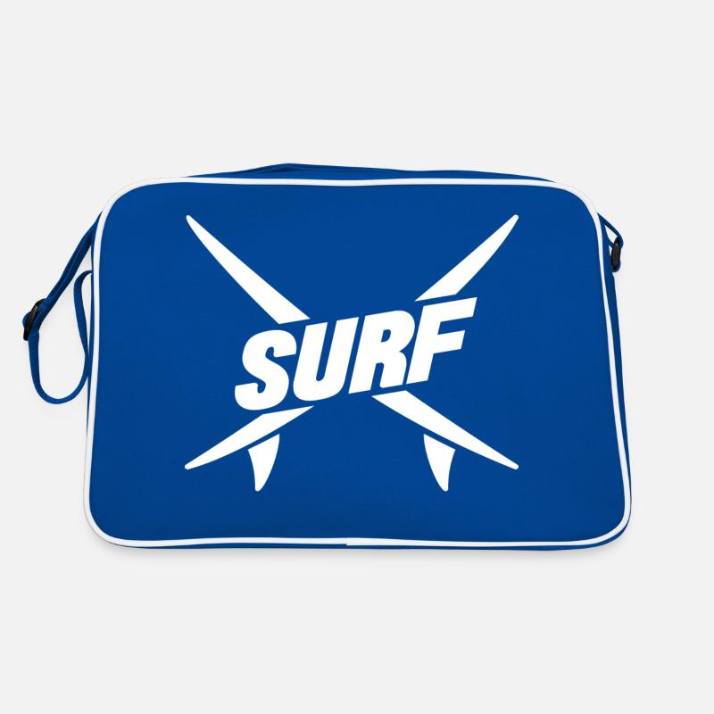 Surfing Surfboard Surfer Gift Idea Retro Bag