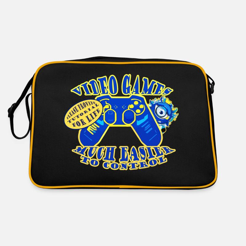 Bitte stellen Sie ein Tutorial fürs Leben zur Verfügung Retro Tasche