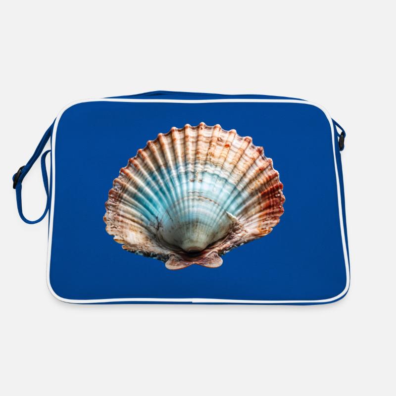 Scallops are also called pilgrim mussels Retro Bag