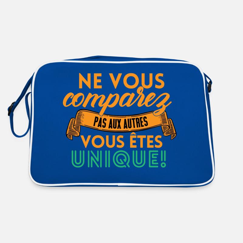 Ne vous comparez pas aux autres Sac Retro