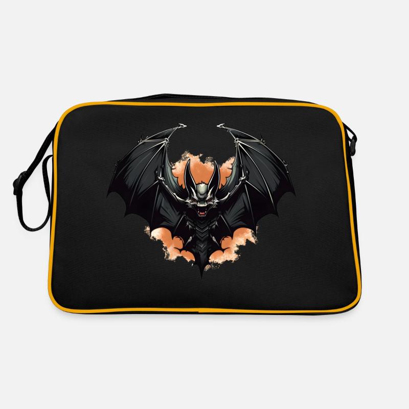 Fledermaus Retro Tasche