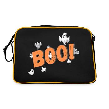 Ghost Boo - Retro Bag - black/gold - Back