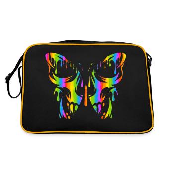 Tatouage Papillon Nature Papillons Mignon Cocon D’été - Sac Retro - noir/or - Dos