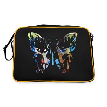 Tatouage Papillon Nature Papillons Mignon Cocon D’été - Sac Retro - noir/or - Dos