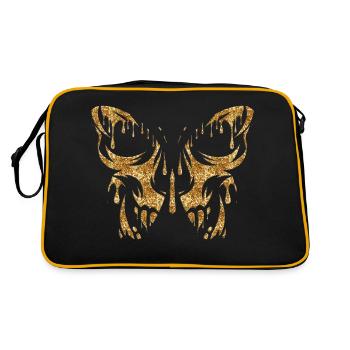 Tatouage Papillon Nature Papillons Mignon Cocon D’été - Sac Retro - noir/or - Dos