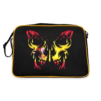 Spain Country Flag Official States Continent - Retro Bag - black/gold - Back